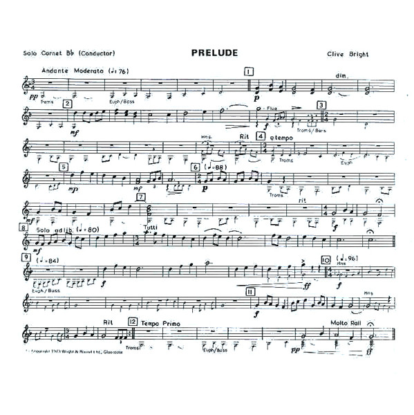 Prelude, Clive Bright. Brass Band