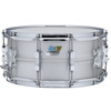 Skarptromme Ludwig Acrolite Aluminum LM405C, 14x6,5, Brushed Aluminum Finish w/Chrome Hardware