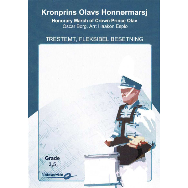 Kronprins Olavs Honnørmarsj FLEX 3, Oscar Borg arr. Esplo