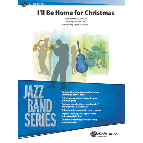 I`ll Be Home for Christmas - Kim Dannon, arr Barduhn, Concert Band