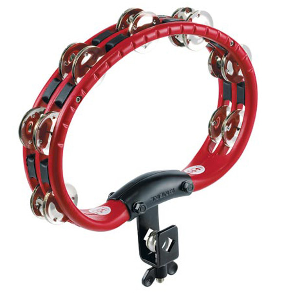 Tamburin Meinl TMT2R, Nickel Jingles, Set-Up, Red