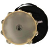 Tamburin Black Swamp SoundArt TD3S, Double-Row 10, German Silver Jingles, Synthetic Head