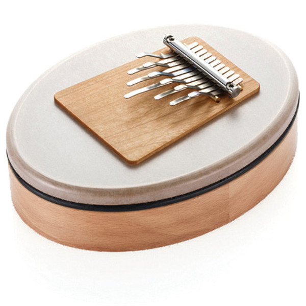 Kalimba Hokema SABM, Sansula Basic Melody, 11 Toner, Resonance, Remo Head, G-Dur