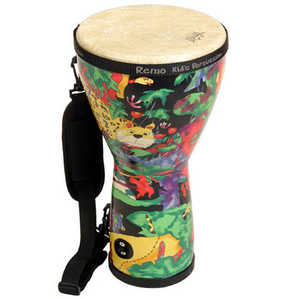 Djembe Remo KD-0608-01, Djembe Kids - Fabric Rain Forest, 8