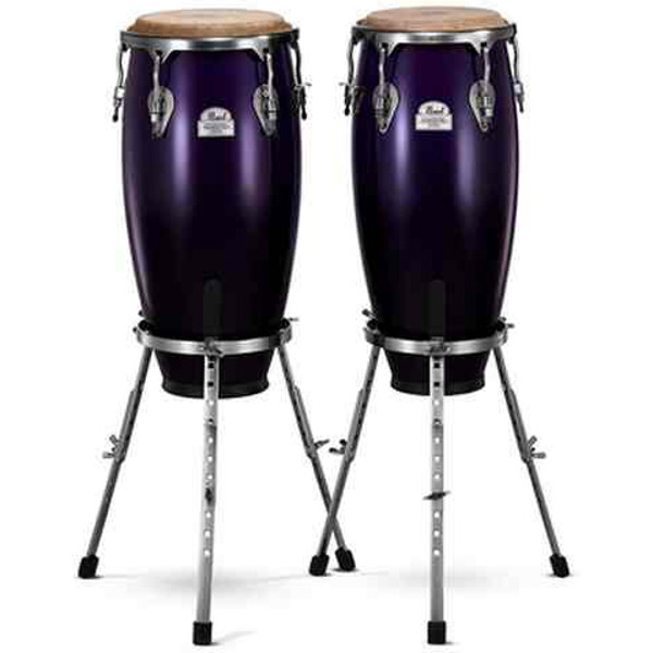 Congas Pearl Primero Pro PWC-202DX, Oak Wood 10-11, u/Stativ
