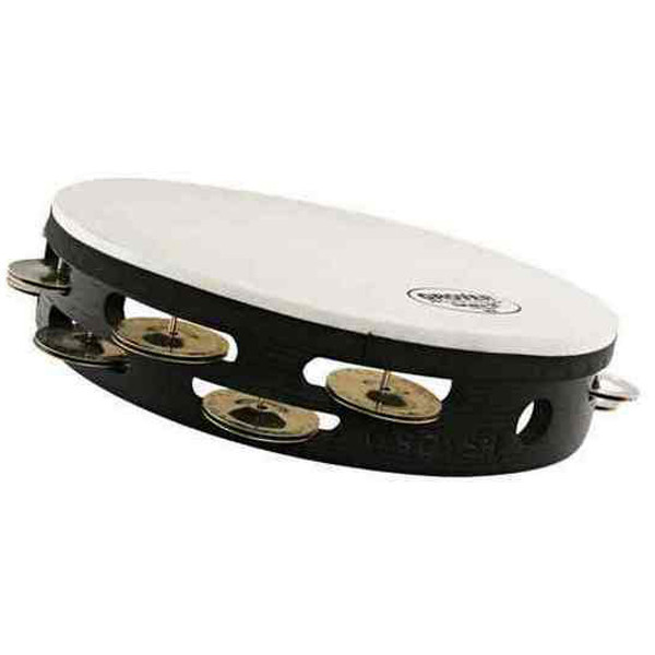Tamburin Grover T2/GS-T, Tunable Tambourine m/Bag 10, Calf Head
