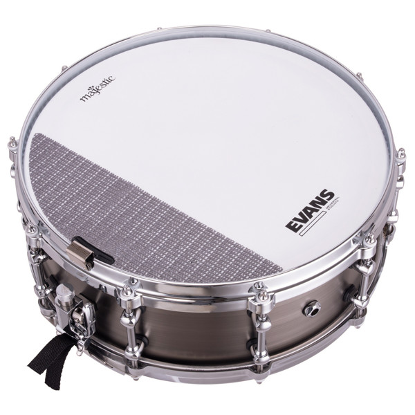 Skarptrommedemper Majestic Percussion CFMH13, Snare Drum Cloth Frequency Modifier Half-Sheet Double Tucked, 13