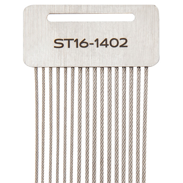 Seider Majestic ST16-1402, Snare Drum Cable Set Uncoated Stainless 0.6*6+ 0.8*10 (6+10)