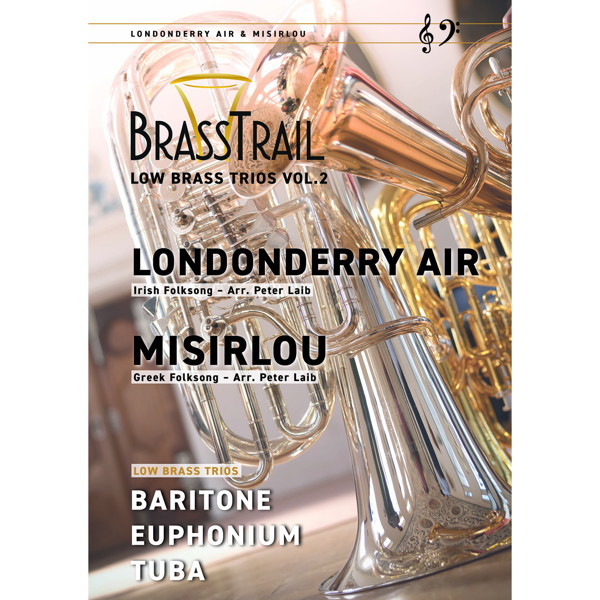 Low Brass Trios Vol. 2 Londonderry Air & Misirlou. Euphonium/Tuba