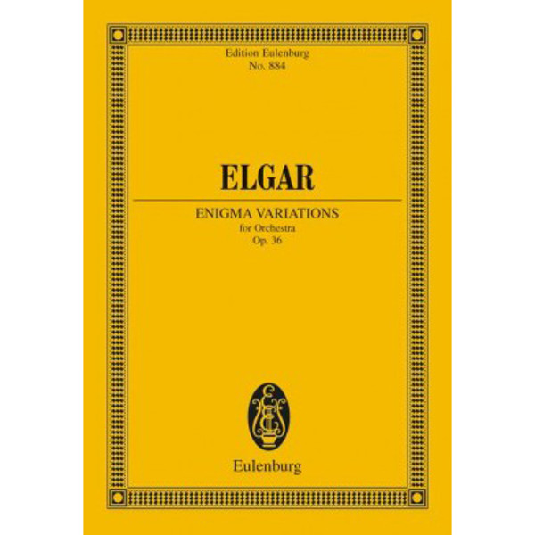 Nimrod Enigma Variation 9, Edward Elgar. Orchestra Study Score