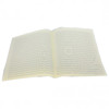 Notepapir/Partiturpapir folio format 5 ark, 20 linjer