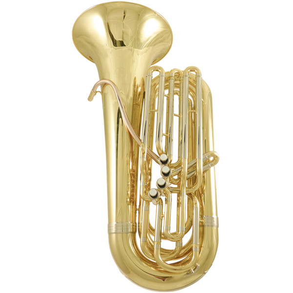 Tuba Bb JP179B - 4 ventiler front, Lakkert