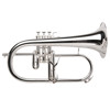 Flygelhorn Adams F3, Yellow Brass, 170mm/ML10,7mm/0.50, Forsølvet