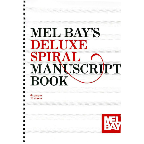 Noteblokk Deluxe Spiral Manuscript Book