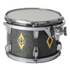 Slagverk Ludwig Legacy Mahogany Fab 22 Shell Pack, 110th Anniversary Flash Diamond Inlay Charcoal