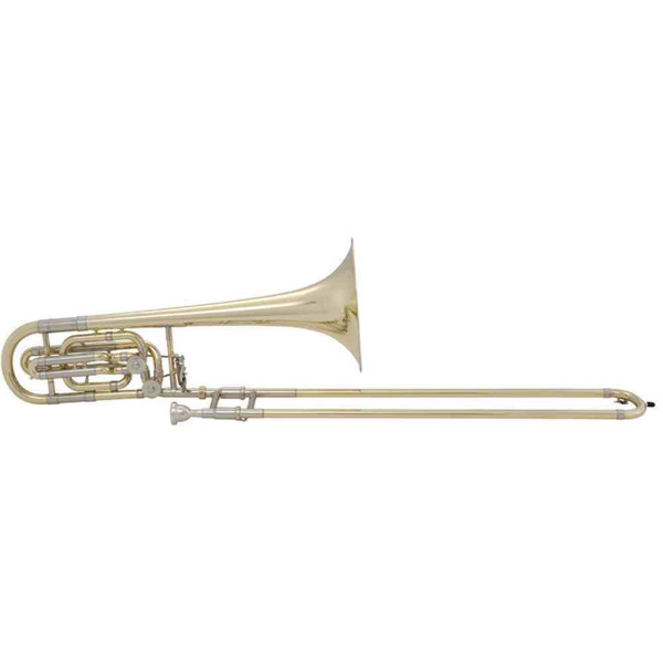 Basstrombone F/Eb Bach 50B2 Stradivarius, Lakkert
