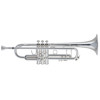 Trompet Bb Bach 190-43S Stradivarius, Forsølvet