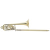 Basstrombone Bb/F/Gb/D Bach 50B3 Stradivarius, Lakkert