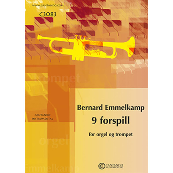 9 intonations - 9 forspill for orgel og trompet - pluss varierende måter å akkompagnere versene av sanger - Kornett