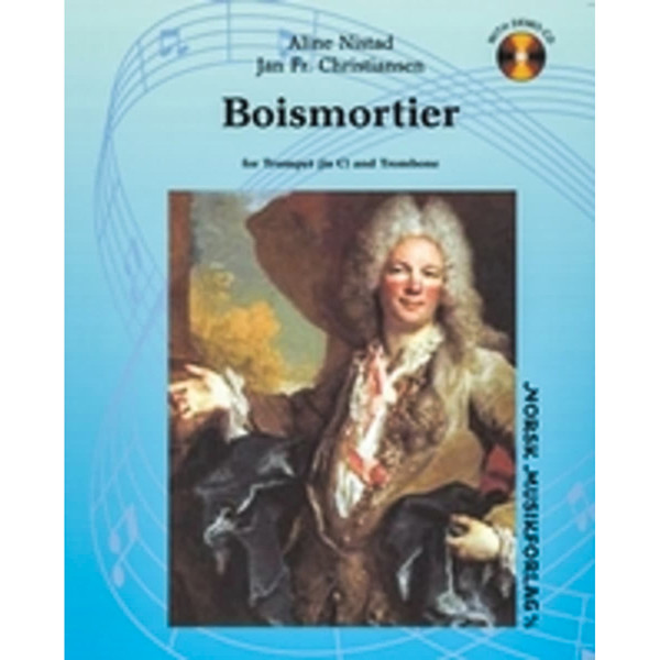 Boismortier, Aline Nistad/Jan Fredrik Christiansen. Bok og CD. Duett Trompet C/Trombone