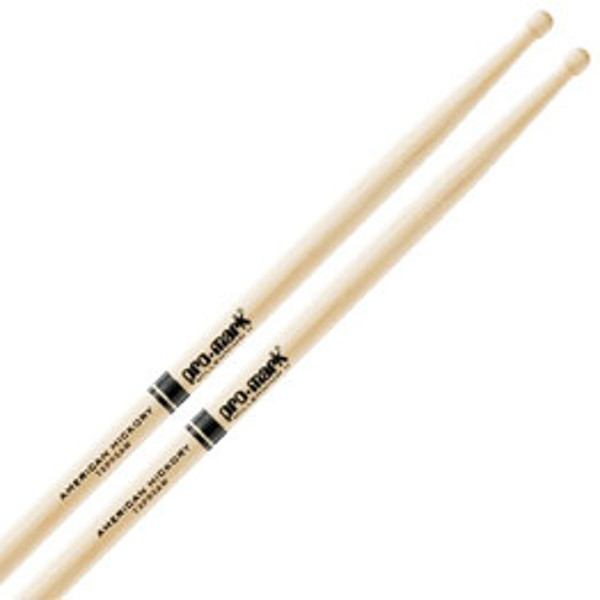 Trommestikker Promark American Hickory Lakk 5A Pro Round, TXPR5AW, Wood Tip