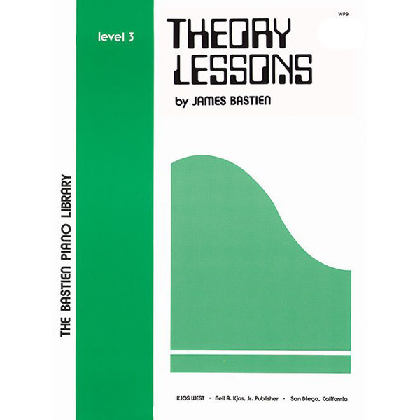 Bastien Theory Lessons Level 3, Piano