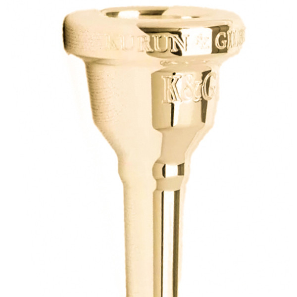 Munnstykke Basstrombone K&G 1E Large Gullbelagt