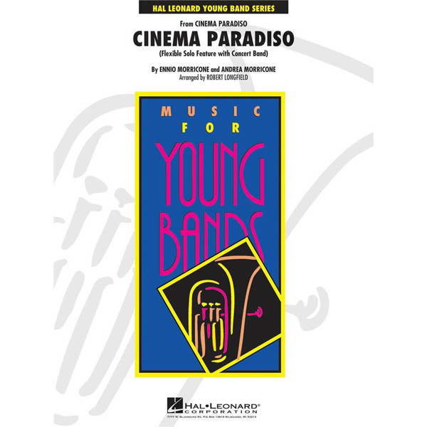Cinema Paradiso, Ennio Morricone arr. Robert Longfield. Concert Band Flex with Soloist