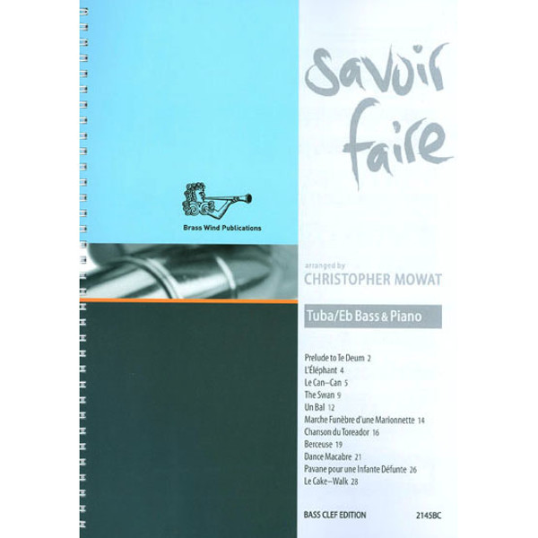 Savoir Faire Eb Tuba/Tuba BC, Tuba/Piano