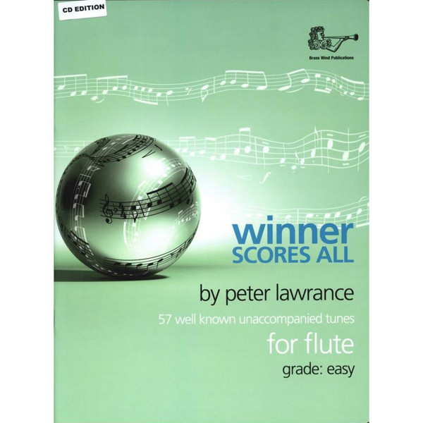 Winner Scores All for Flute, Flute med CD