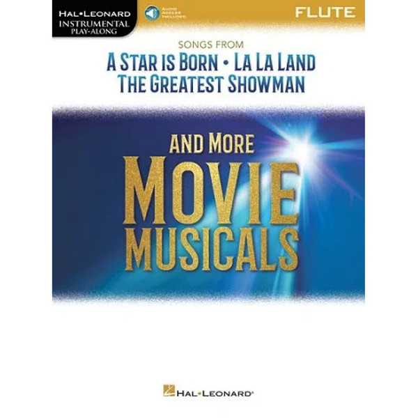 Songs from A Star Is Born and More Movie Musicals - Flute (Book/Online Audio)