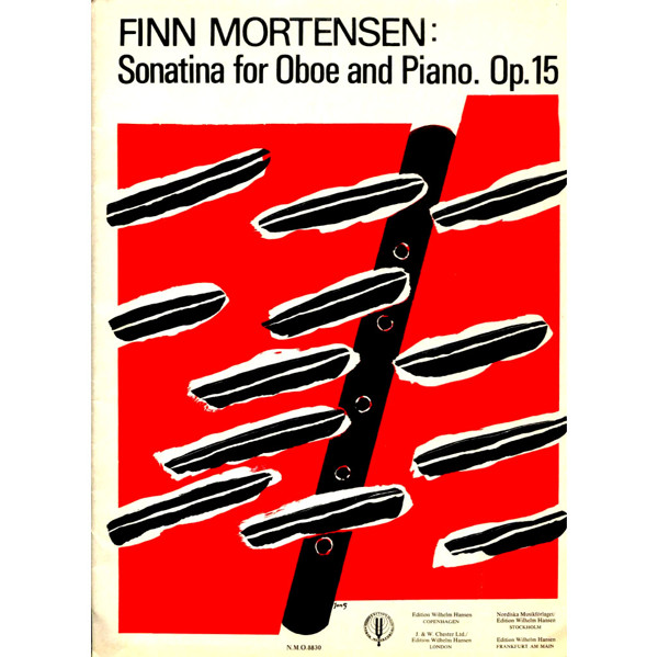 Sonatina For Obo & Piano Op. 15, Finn Mortensen. Obo og Piano
