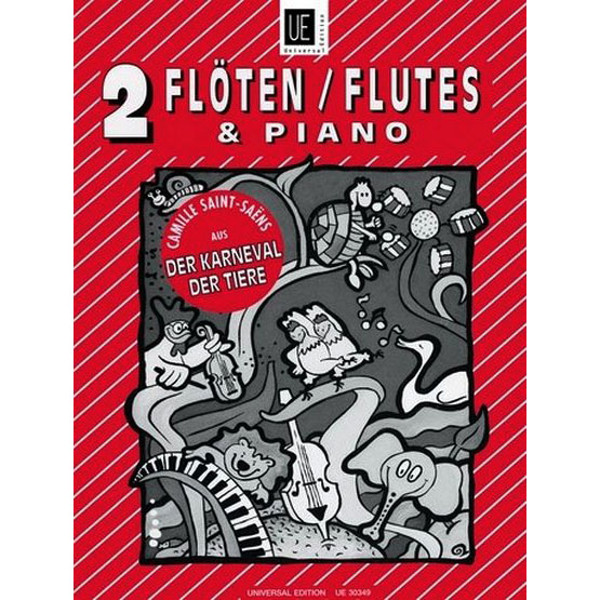 2 Flutes & Piano - Camille Saint-Saens Der Karneval Der Tiere