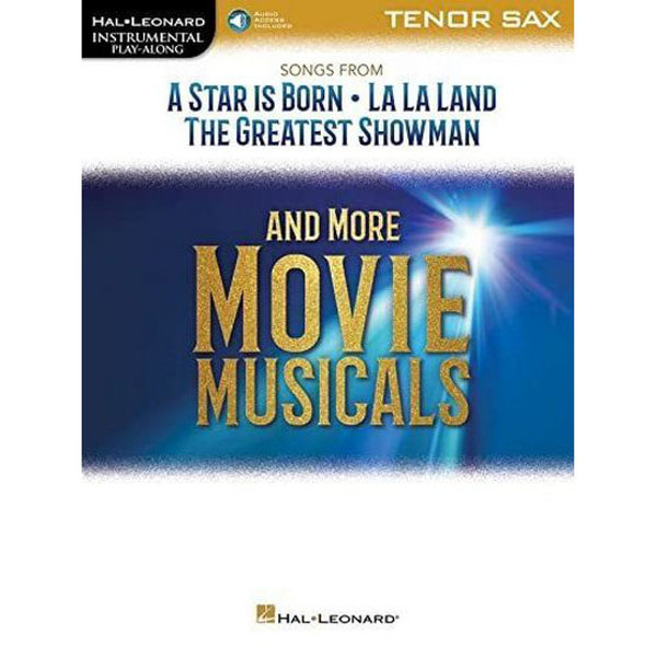 Songs from A Star Is Born and More Movie Musicals - Tenor Sax (Book/Online Audio)