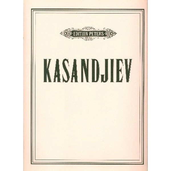 Bulgarian Miniatures, Volume 1, Wassil Kasandjiev - Piano Solo