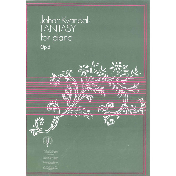 Fantasy Op. 8, Johan Kvandal. Piano