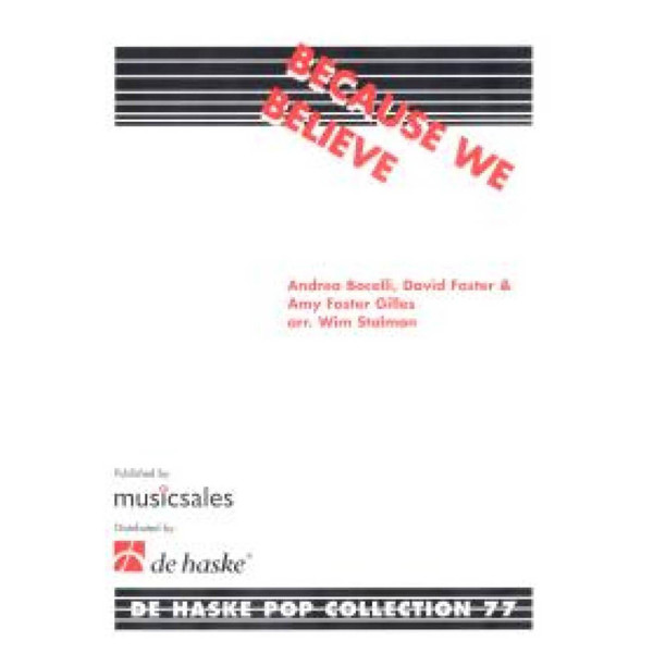 Because We Believe, Bocelli / Stalman - Brass Band