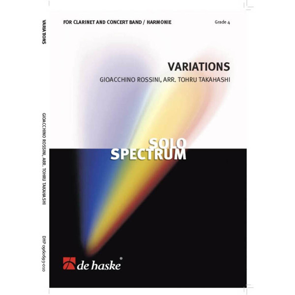 Variations for Clarinet, Rossini / Takahashi - Concert Band