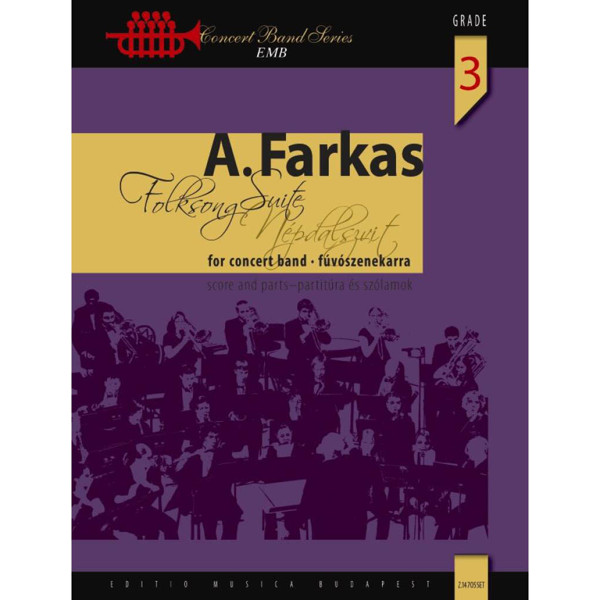 Folksong Suite, Antal - Concert Band