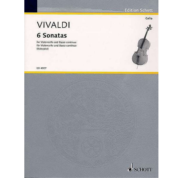 6 Sonaten für Violoncello und Basso continuo, Vivaldi