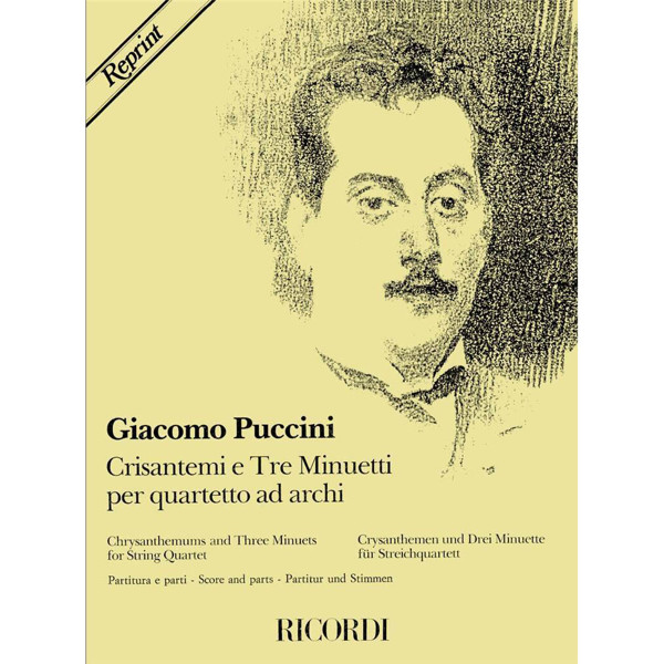 Puccini - Crisantemi e Tre Minuetti - for String Quartet