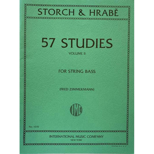 57 Studies - Volume II, string bass solo, Storch/Zimmermann