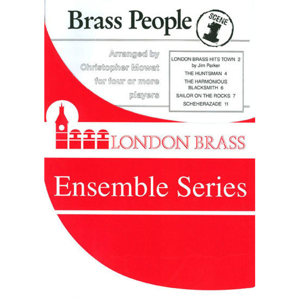 Brass People, Jim Parker arr Christopher Movat 4 parts flexible brass