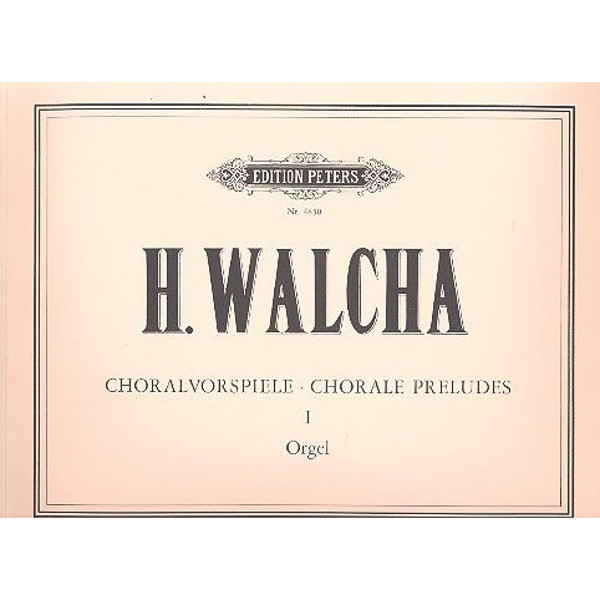 25 Chorale Preludes, Helmut Walcha - Organ Solo