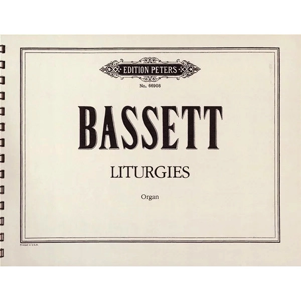 Liturgies, Leslie Bassett - Organ Solo