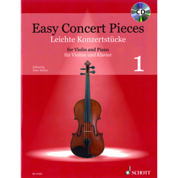 Easy Concert Pieces 1. Violin and Piano or CD