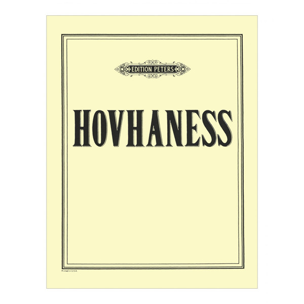 Dawn Hymn Op. 138, Alan Hovhaness - Organ Solo