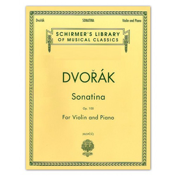 Dvorak Sonatina Op.100 for Violin and Piano