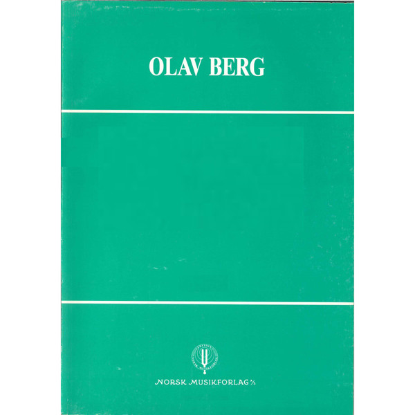 Fantasia Breve, Olav Berg. Klarinett og Piano