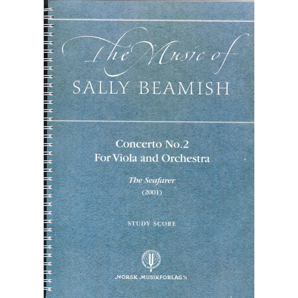 Concerto No. 2, The Seafarer, Sally Beamish - Viola & Orchestra. Short Score